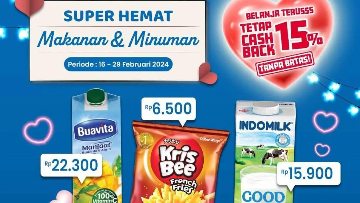 Promo Indomaret Super Hemat 21 Februari 2024, Deterjen Murah Mulai Rp 9.500-an Saja