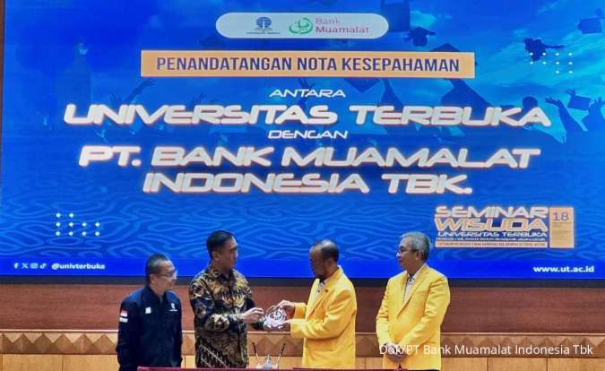 Perkuat Segmen Pendidikan, Bank Muamalat Jalin Kerja Sama dengan Universitas Terbuka