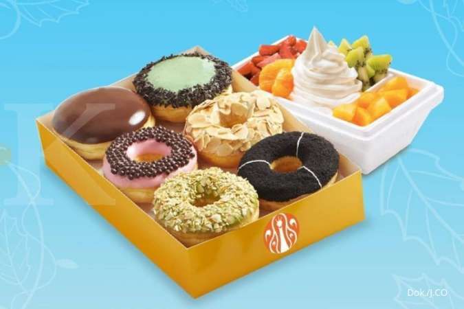 Promo Mingguan J.CO 25-31 Oktober 2021, 6 Donuts & JCool To Go Hanya Rp 96.000