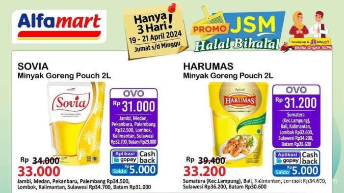Promo JSM Alfamart April Spesial Halal Bihalal Berakhir Hari Ini, Jangan Lewatkan!