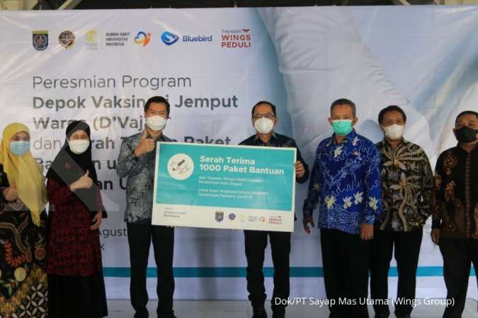 Yayasan Wings Peduli Salurkan Bentuk Kepeduliannya kepada Masyarakat Kota Depok