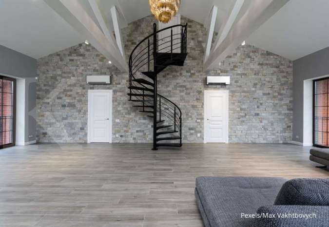 Inspirasi Desain Tangga Spiral yang Elegan dan Menawan