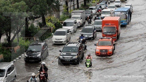 Ini titik genangan air usai Jakarta diguyur hujan