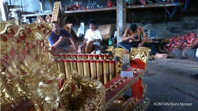 Penjualan kerajinan asal Bali makin kece