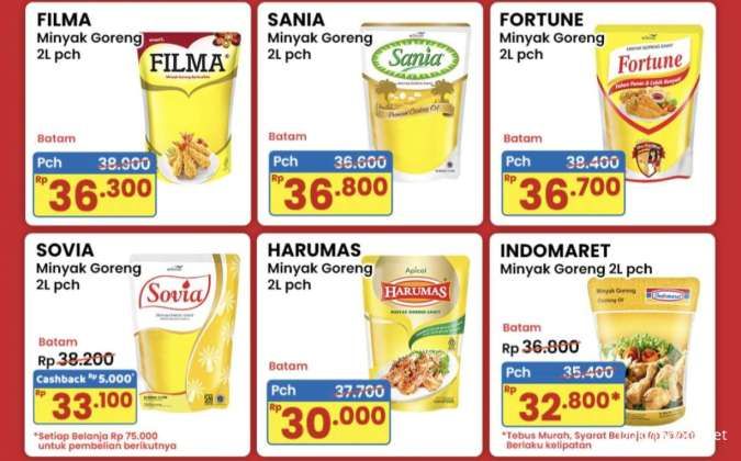 Katalog Promo Minyak Goreng Indomaret Periode 4-10 Desember 2025, Mulai Rp 30.000!
