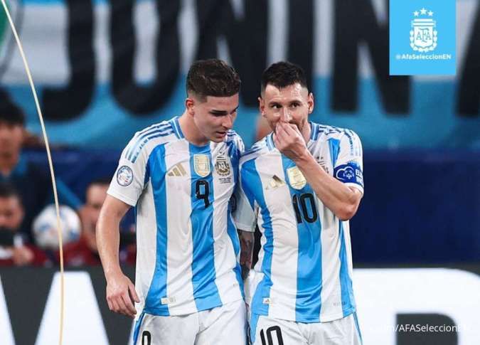 Hasil Pertandingan Argentina vs Kanada: Messi Cetak Gol, Argentina Tembus Final