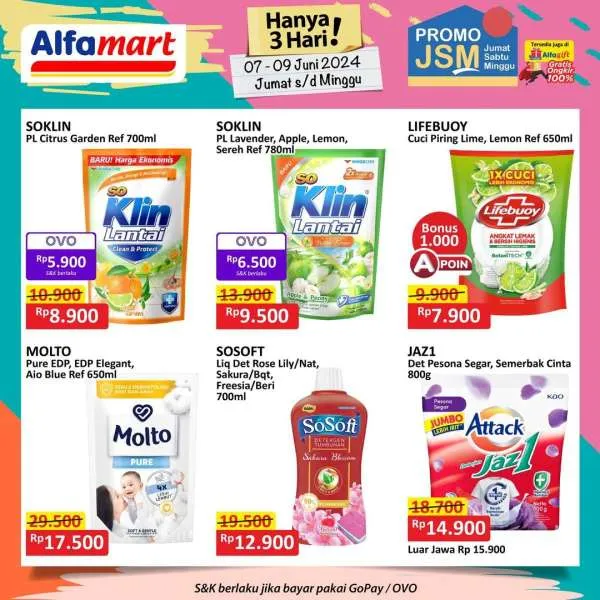 Promo JSM Alfamart Periode 7-9 Juni 2024