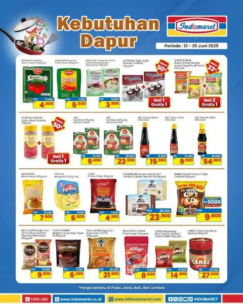 Promo Indomaret Super Hemat Periode 12-25 Juni 2025
