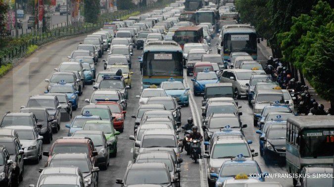 Jakarta's traffic, no room for children 