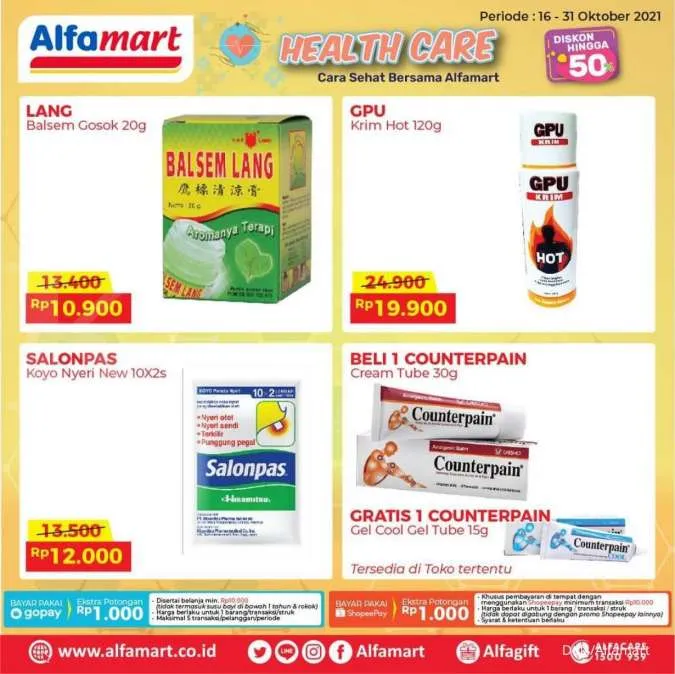 Promo Alfamart Health Care