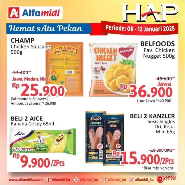 Promo Alfamidi Hemat Satu Pekan Periode 6-12 Januari 2024