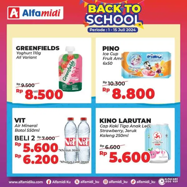 Promo Alfamidi Back to School Periode 1-15 Juli 2024