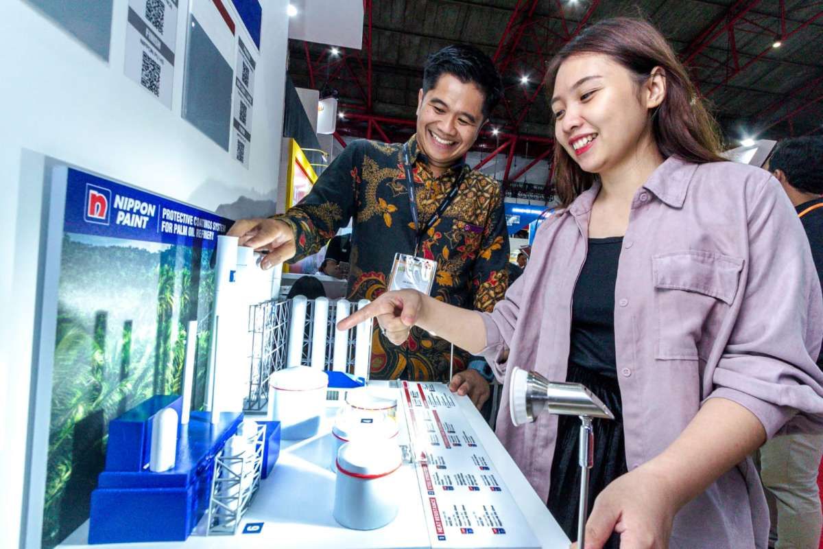 Nippon Paint Tampilkan Inovasi Cat dan Pelapis Pendukung Industri Sawit dan Maritim