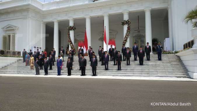 Jokowi lantik menteri kabinet Indonesia Maju, ini alasan pemilihan nama