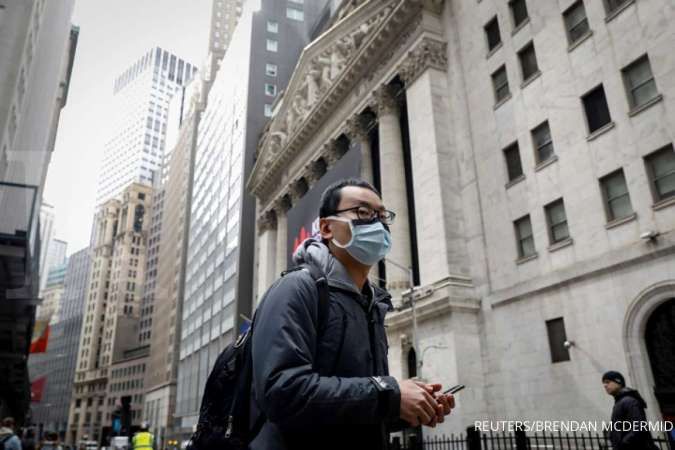 Cegah penyebaran virus corona, simak rencana kontigensi yang dilakukan Wall Street