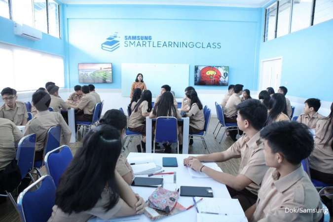 Galaxy Tab A With S Pen Perangkat Andalan Samsung Smart Learning Class Pertama di Bangka
