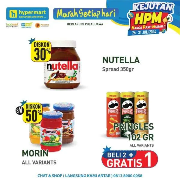 Promo JSM Hypermart Hyper Diskon Weekend Periode 26-29 Juli 2024