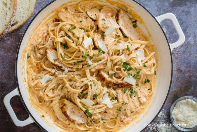 Resep Pasta Krim Udang yang Gurih dan Creamy