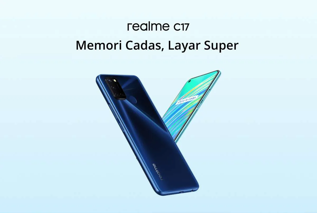 Dilengkapi RAM 6GB, harga Realme C17 jadi yang termurah di kelasnya