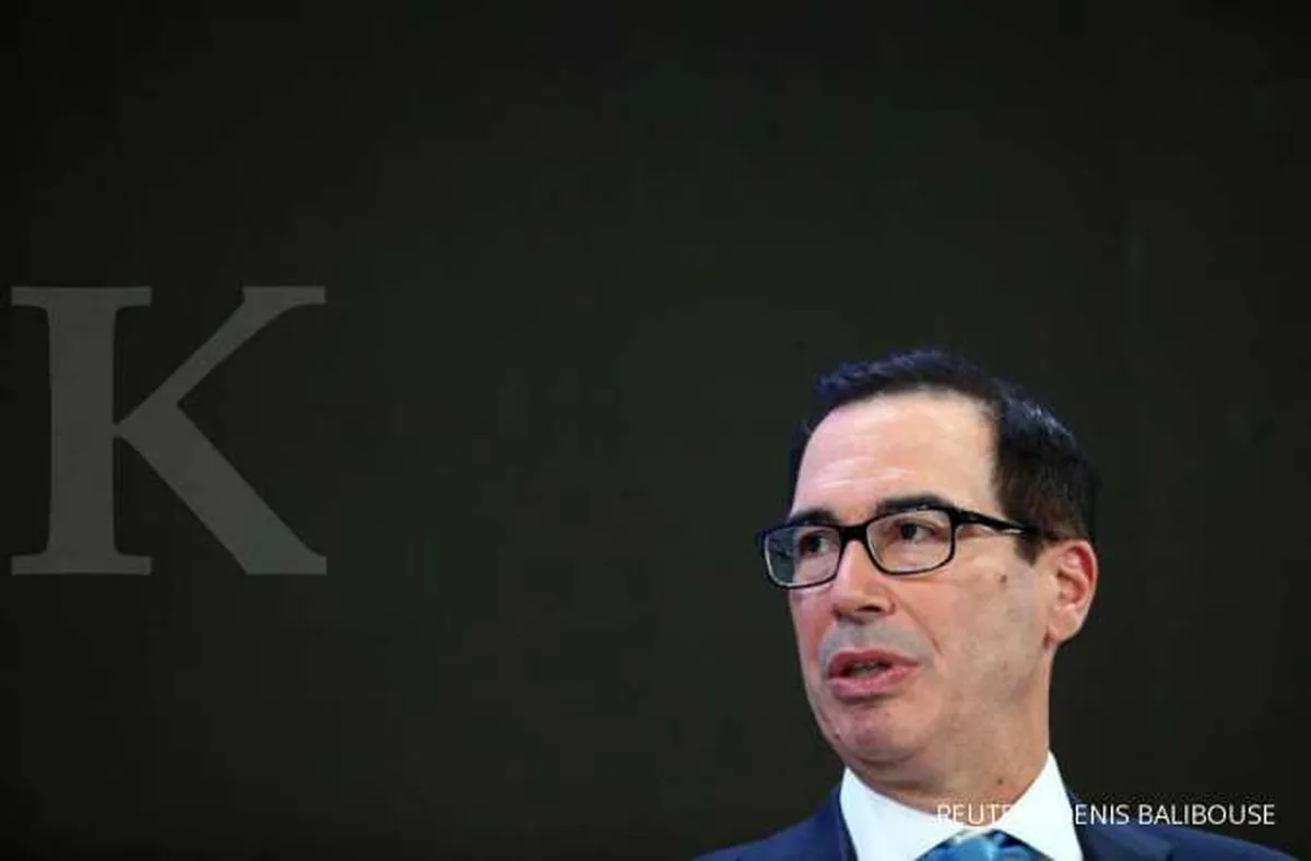 Mnuchin: cek stimulus warga dewasa US$ 1.000 dan anak US$ 500 