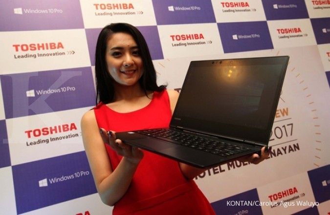 Sharp siap jual notebook Toshiba di Indonesia