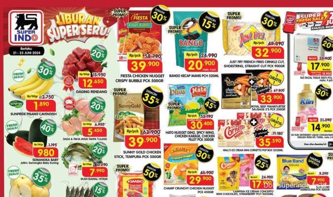 Katalog Promo JSM Superindo Minggu Ini 21-23 Juni 2024, Cornetto Mini Beli 1 Gratis 1