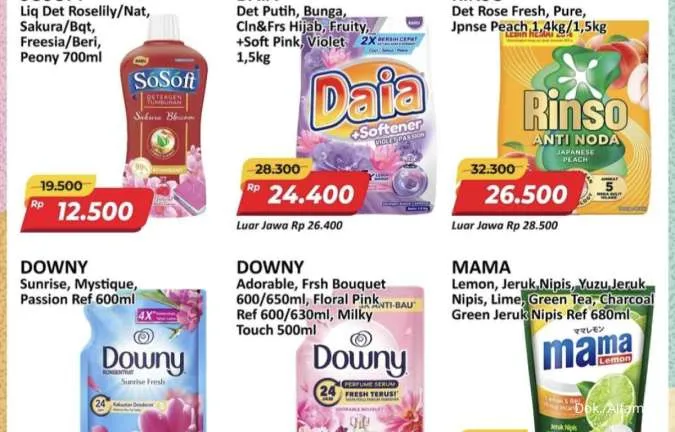 Promo JSM Alfamart Periode 28-30 November 2025, Mama Lemon Paling Murah!