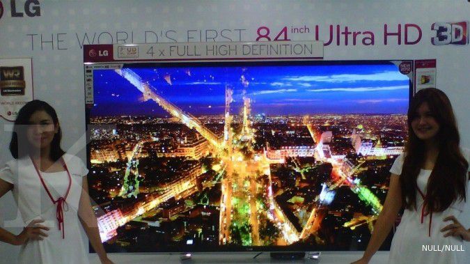 Televisi layar raksasa ini dibanderol Rp 200 juta