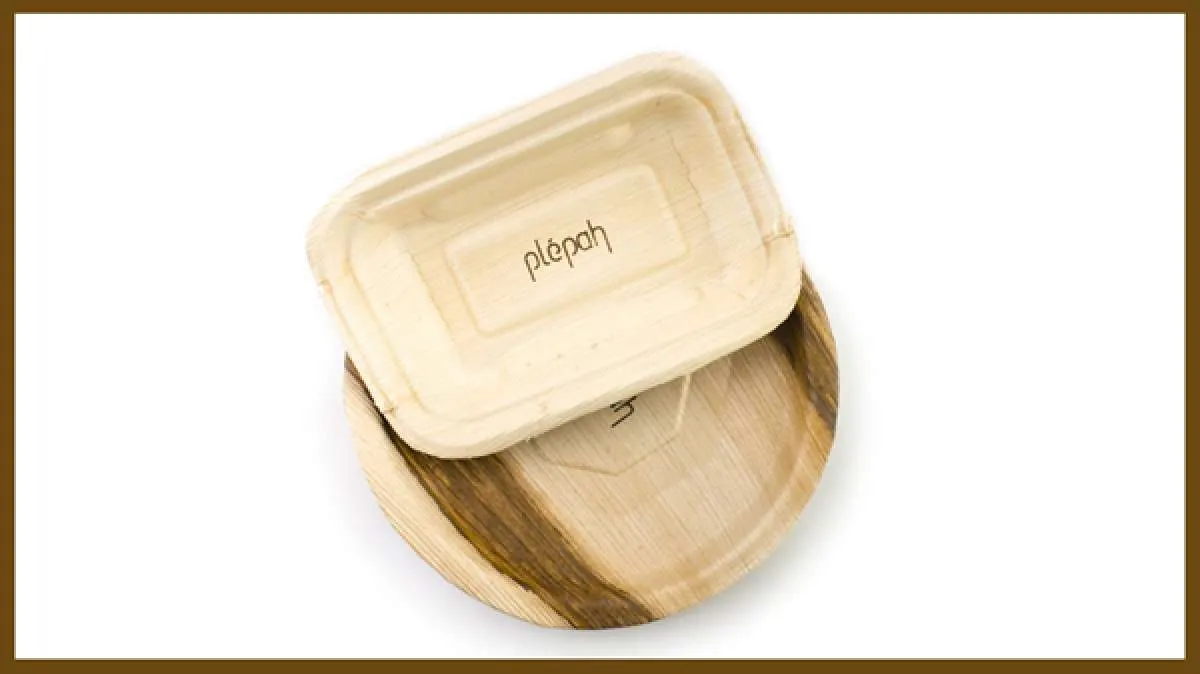 Mencetak untuk dari piring pelepah pinang (2)