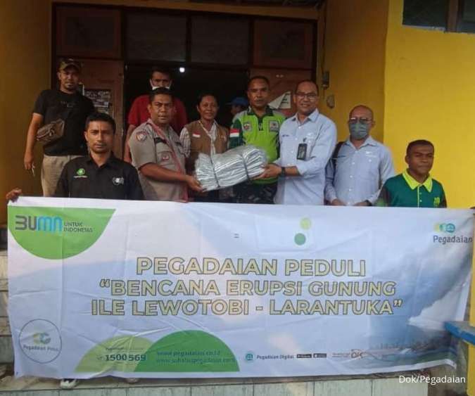 Pegadaian Peduli, Salurkan Bantuan untuk Masyarakat Terdampak Erupsi Gunung Lewotobi