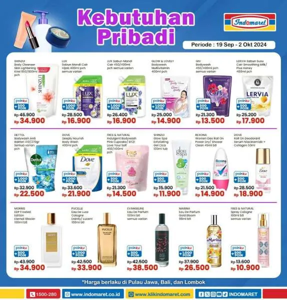 Promo Indomaret Super Hemat Periode 19 September-2 Oktober 2024