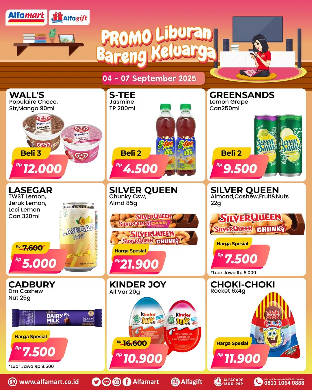 Promo Alfamart Liburan Hemat Periode 4-7 September 2025