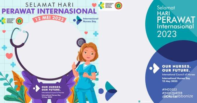55 Twibbon Hari Perawat Internasional 2023, Cocok Jadi Foto Profil di Media Sosial 