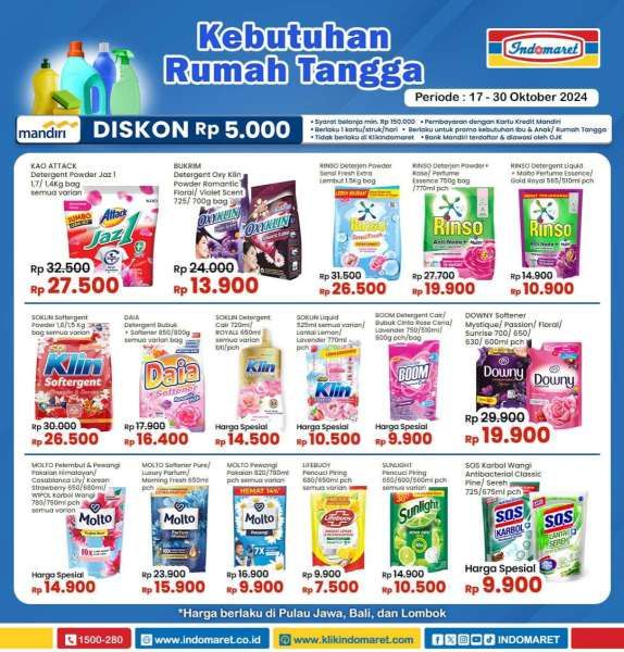 Promo Indomaret Super Hemat 17-30 Oktober 2024