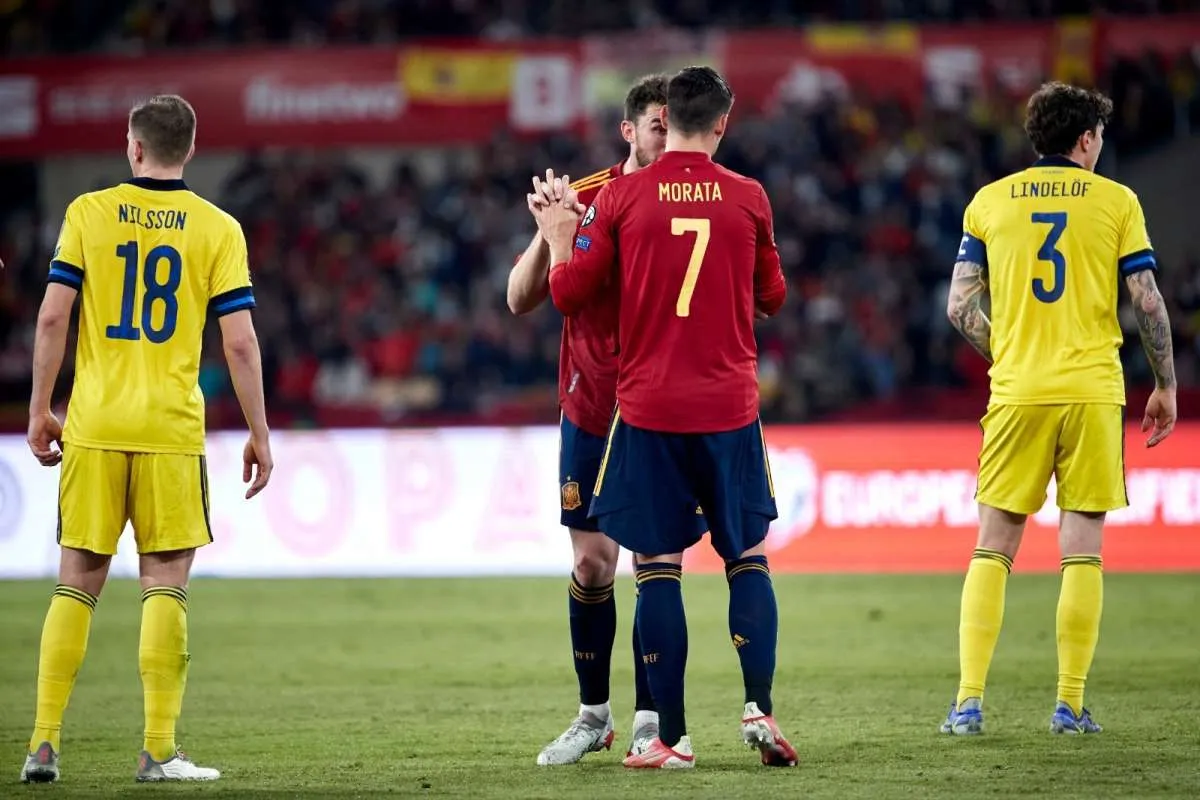Hasil kualifikasi Piala Dunia Spanyol vs Swedia: La Furia Roja libas The Blagult 1-0