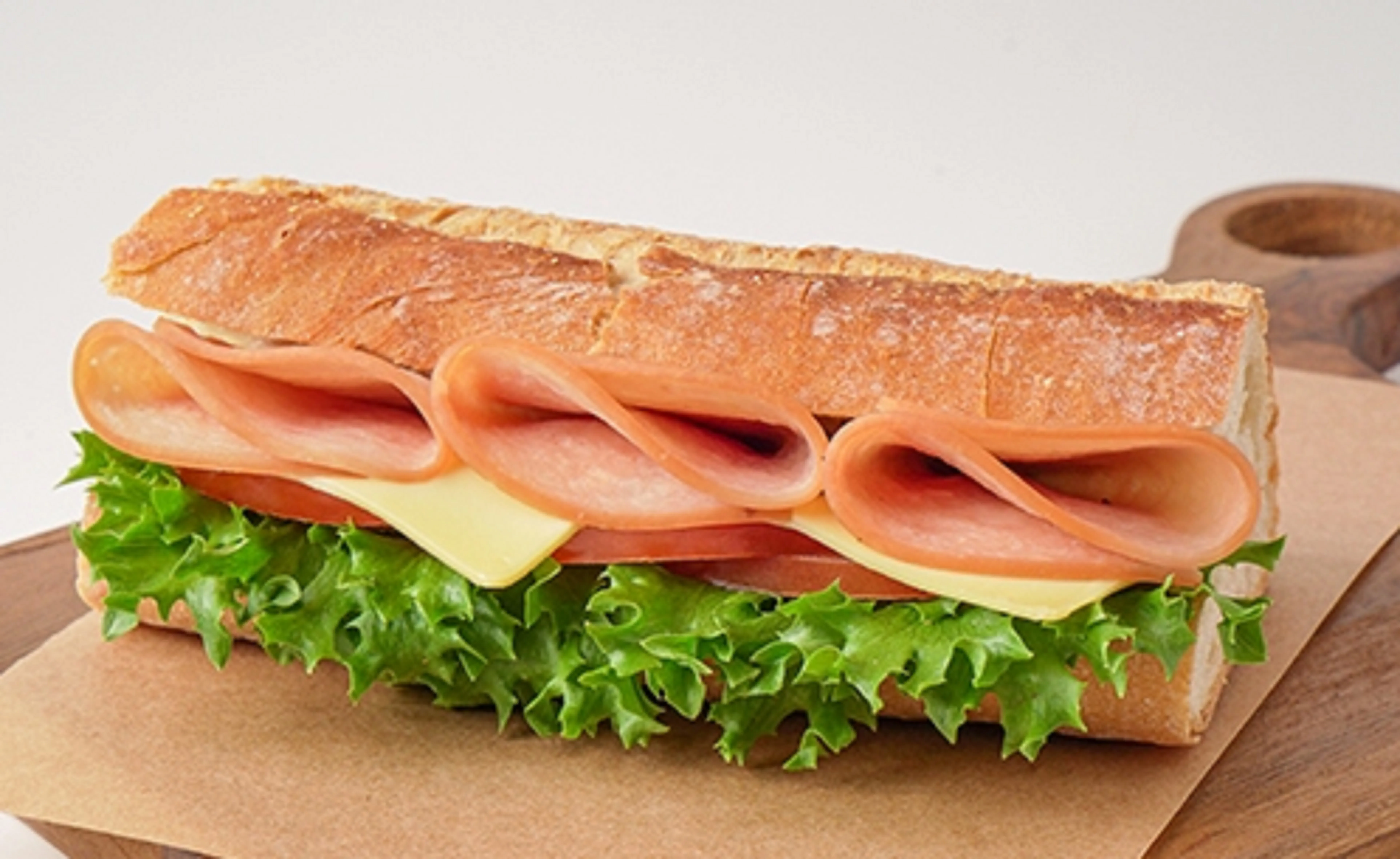 Chicken and chesse Baguette Sandwich