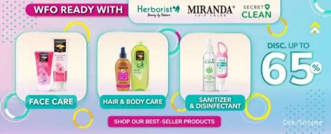 Promo Herborist Diskon s/d 65% di Shopee