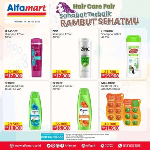 Promo Alfamart Body Care Fair Periode 16-31 Juli 2024