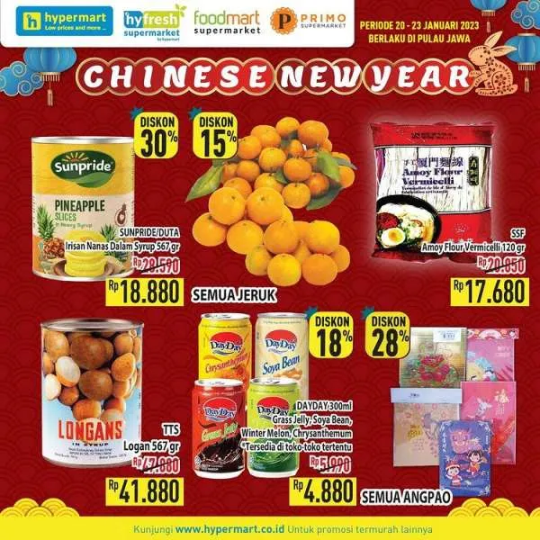 Harga Promo JSM Hypermart Hyper Diskon Weekend 20-23 Januari 2023