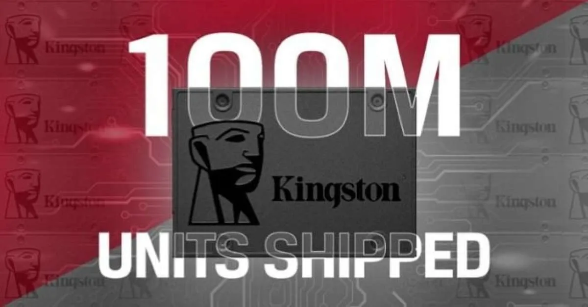 Kingston A400 Tembus Penjualan 100 Juta Unit, Dorong Adopsi SSD di Pasar Global