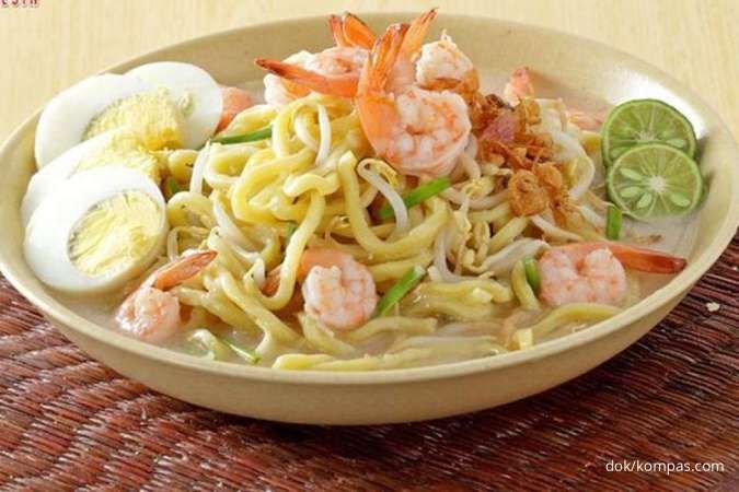 Resep Mie Celor Asli Palembang Lengkap dengan Udang Besar, Telur, dan Sambal