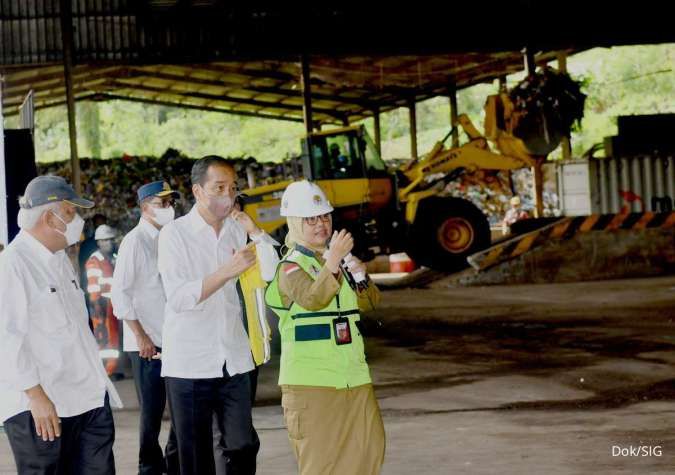 Awali Tahun 2024, Presiden Jokowi Kunjungi Fasilitas RDF Plant Pertama di Indonesia