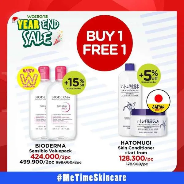 Promo Watsons Year End Sale 23 Desember 2021-2 Januari 2022