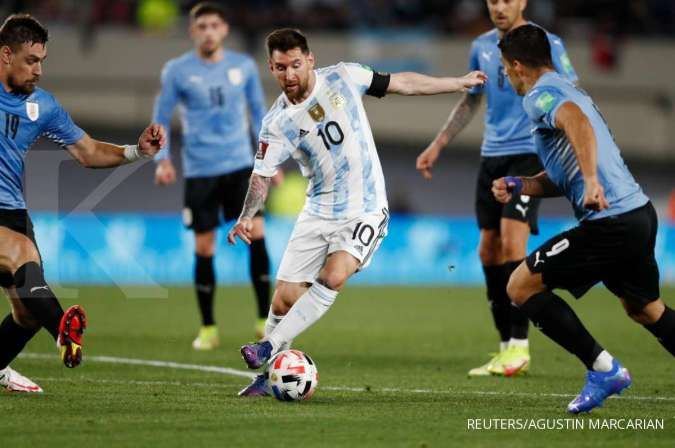 Jadwal kualifikasi Piala Dunia 2022 Zona CONMEBOL: Ada Uruguay vs Argentina