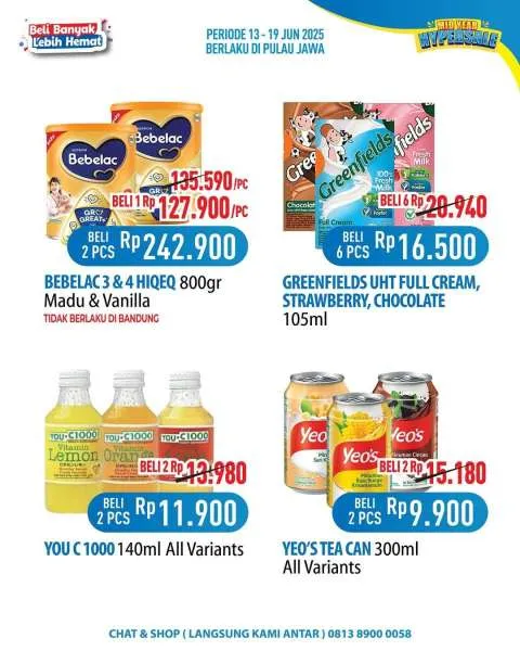 Promo Hypermart Beli Banyak Lebih Hemat Periode 13-19 Juni 2025