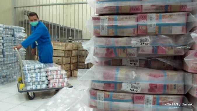 Defisit neraca perdagangan menyebabkan rupiah loyo