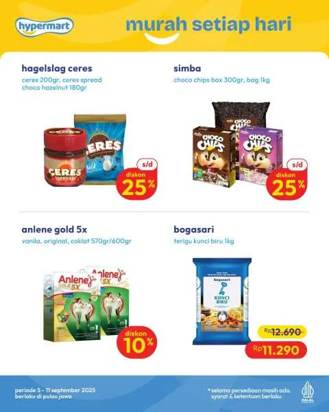 Promo JSM Hypermart Hyper Diskon Weekend Periode 5-8 September 2025