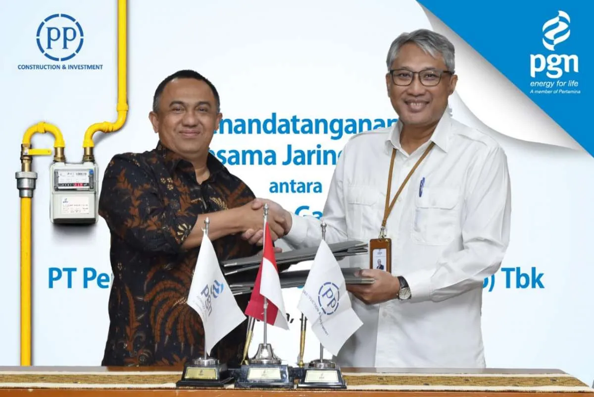 PGN dan PTPP jalin sinergi bangun 500.000 jaringan gas rumah tangga