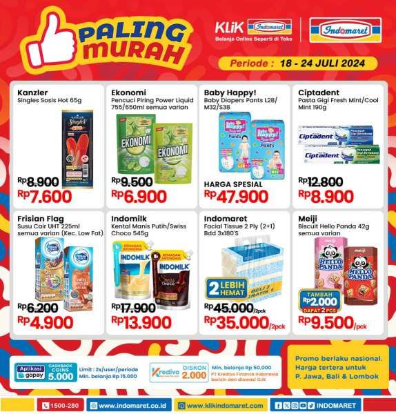 Promo Indomaret Weekend Minggu Ini 19-21 Juli 2024