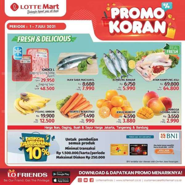 Promo Lotte Mart 1-7 Juli 2021 